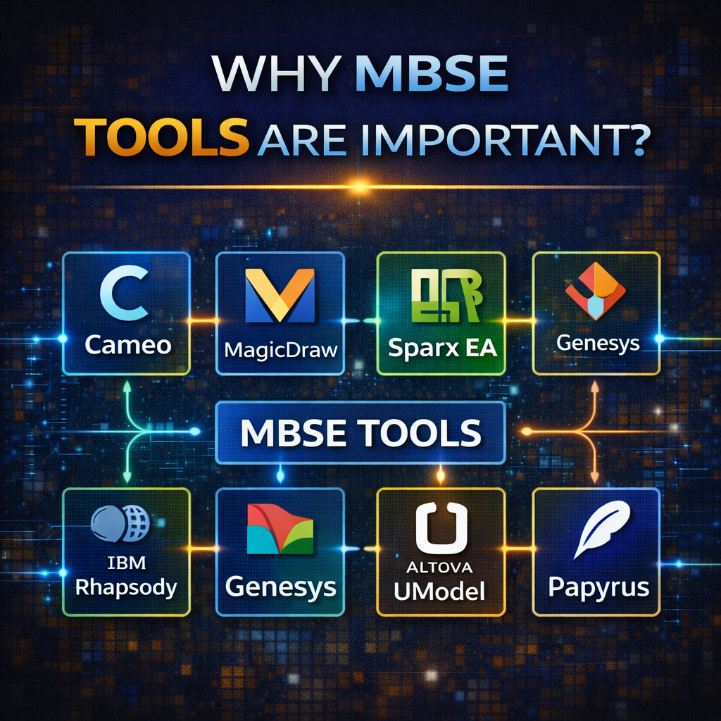 why MBSE tools are important benefits of model based systems engineering tools explained