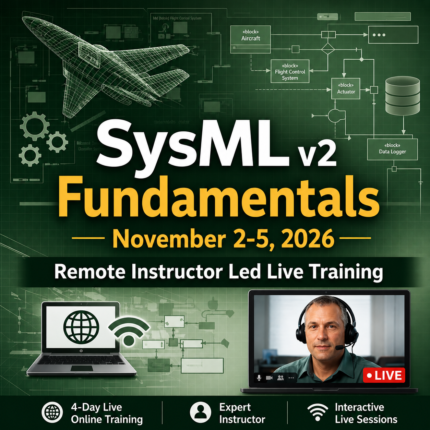 SysML v2 Fundamentals training course Winter 2026 cohort by CameoMagic