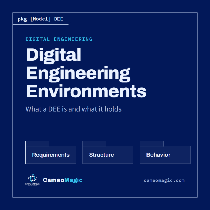 Digital Engineering Environments — CameoMagic